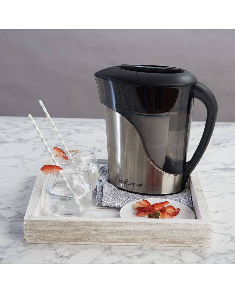 ZEROWATER STAINLESS STEEL 11 CUP / 2.5L JUG, KAINA BE PVM: 79.999999, KODAS: ZS-011RP | 008