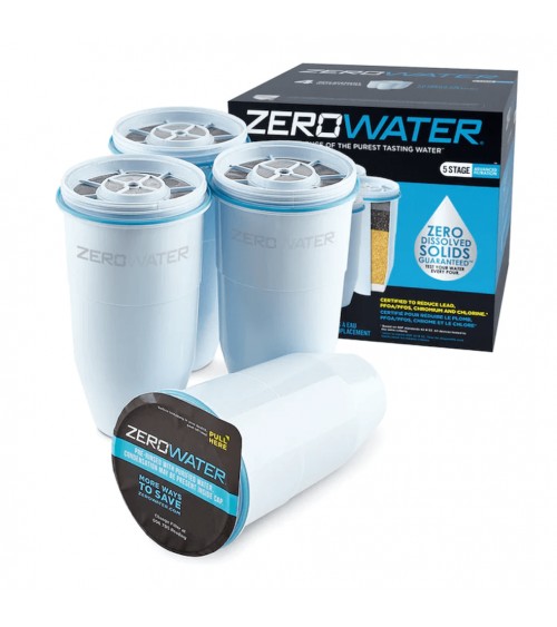 ZEROWATER 4-PACK REPLACEMENT FILTER, KAINA BE PVM: 70, KODAS: ZR-004 | 001